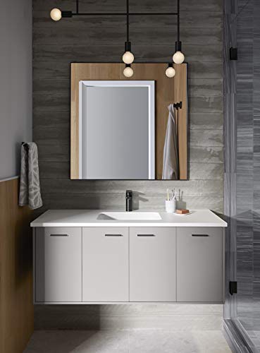 Kohler K-23472-4-BL Parallel Bathroom Sink Faucet, Attribute for product, Matte Black