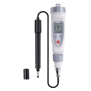 rcyago dissolved oxygen meter with do probe, do meter water quality monitor freshwater aquarium test kit, digital dissolved meter portable pen type meter, 0.0-20.0mg/l ±0.3mg/l