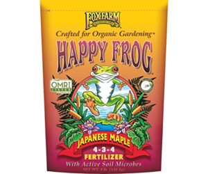 fox farm happy frog® japanese maple fertilizer, 4 lb bag