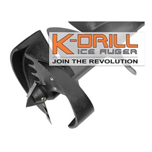 K-Drill 8.5 In. Ice Auger - Auger Only