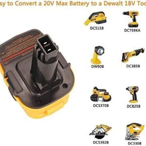 DCA1820 with USB Adapter Compatible with Dewalt 18V Tools