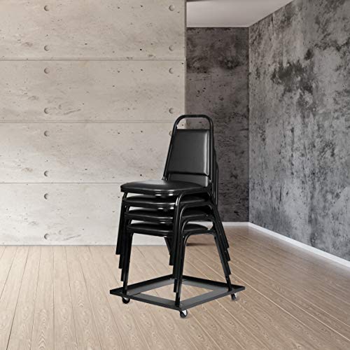 OEF Furnishings Heavy Duty Banquet and Stack Chair Storage and Transport Dolly, 22.75"W X 23.5"D