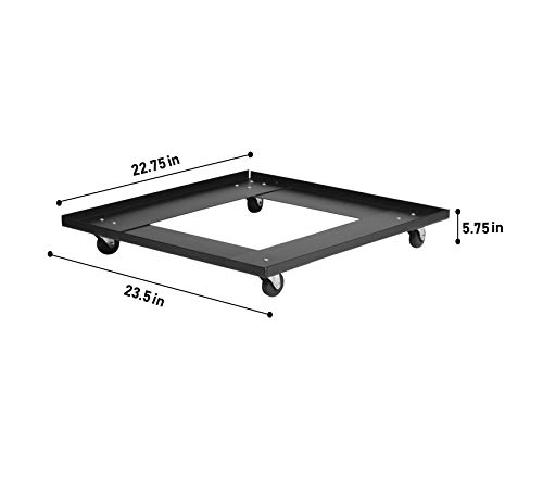 OEF Furnishings Heavy Duty Banquet and Stack Chair Storage and Transport Dolly, 22.75"W X 23.5"D