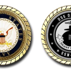 USS Oregon SSN-793 US Navy Submarine Challenge Coin - Officially Licensed