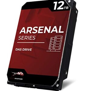 Water Panther WP Arsenal 12TB SATA 7200RPM 3.5-Inch DAS Hard Drive (Renewed)