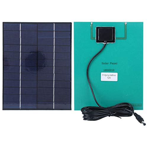 VINGVO Portable Photovoltaic Panels, Energy Saving Solar Panel Module, Lightweight Small Power Electrical Appliances for Camping Home Solar Stree Tree