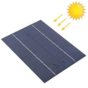 VINGVO Portable Photovoltaic Panels, Energy Saving Solar Panel Module, Lightweight Small Power Electrical Appliances for Camping Home Solar Stree Tree