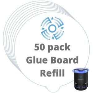 refill glue boards - fits katchy, fenun, toloco, and other bug trap models (50)