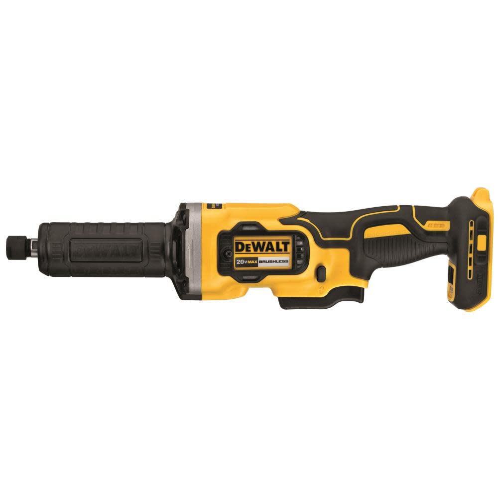 DEWALT 20V MAX Angle Grinder and Die Grinder, Cordless 2-Tool Set with Battery and Charger (DCK203P1), Yellow,white