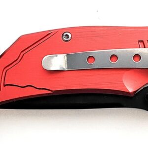 Hattricks Goodimpression Firefighter Personalized Tactical Folding Pocket Knife for Firemen and Firewomen