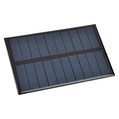 Fielect 5V 1.2W Mini Small Solar Panel Module Solar Cell Panel DIY Battery Charger Kit for Light Toys Charger 110x69mm