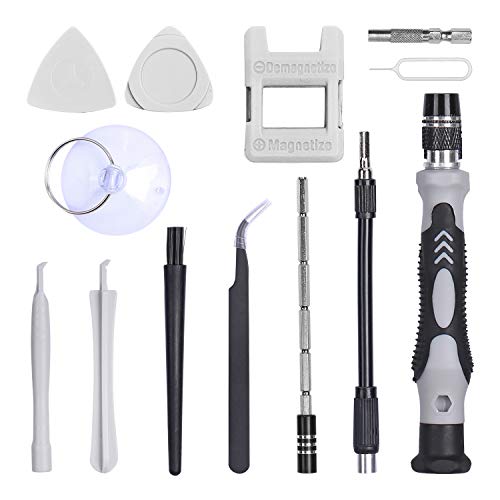 ZLX&LU Precision Screwdriver Set, Small Computer and Laptop Repair Tool Kit, Consisting of 101 Mini Screwdriver Bits, Suitable for Cleaning and Repairing, iPhone, ps4, Electronics and PC Accessories