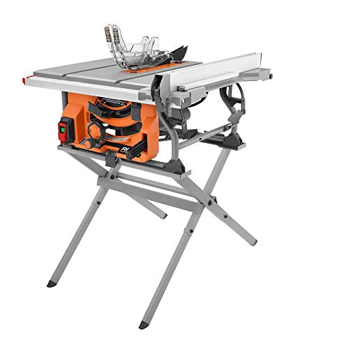 15 Amp 10 in. Table Saw with Folding Stand