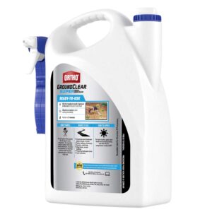 Ortho GroundClear Super Weed and Grass Killer1: Eliminates Tough Weeds and Grass, Ready-To-Use, Fast-Acting, 1 gal.