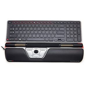 contour design ultimate workstation red wired - includes rollermouse red & balance keyboard - wired ergonomic keyboard and mouse combo - compatible with mac & pc computers