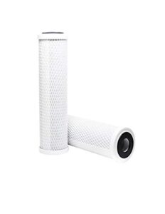 cfs complete filtration services est.2006 compatible for , ge, cbc-10 cb3 fxuvc fxulc 0.5 micron 10 x 2.5 radial flow carbon water filter (1)