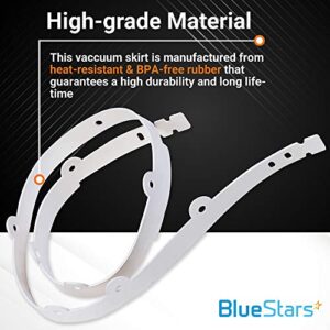 BlueStars [New] Ultra Durable GW9508 Pool Cleaner Vacuum Skirt Replacement Part Exact Fit for Pentair Kreepy Krauly Great White GW9500 and Dorado 360151 Automatic Pool and Spa Cleaner - Pack of 2