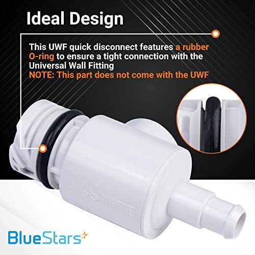 BlueStars Ultra Durable D29 UWF Quick Disconnect and 9-100-9002 Pressure Relief Valve Replacement Kit Exact Fit for The Polaris 180 280 380 Automatic Pool Cleaners