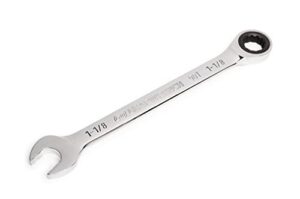 gearwrench 1-1/8" 4 degree swing arch 12 point ratcheting combination wrench - 86955