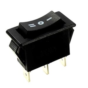 hqrp 3-pin 3-way push button switch compatible with intex 70110 sf60110 sf70110 pool pump 16a 125v