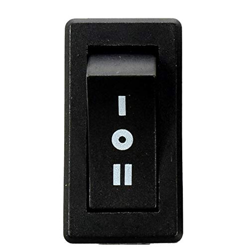 HQRP 3-Pin 3-Way Push Button Switch Compatible with INTEX 70110 SF60110 SF70110 Pool Pump 16A 125V