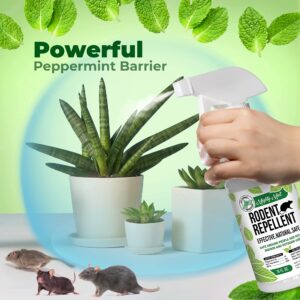 Peppermint Oil Rodent Repellent Spray and Concentrate - Makes 1 Gallon
