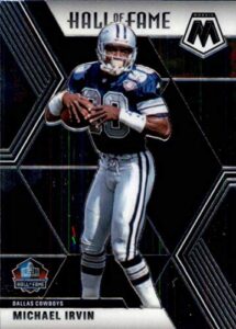 2020 mosaic football #289 michael irvin dallas cowboys sp short print official panini nfl trading card