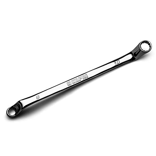 Capri Tools 8 x 10 mm 75-Degree Deep Offset Double Box End Wrench, CP11950-0810