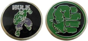 hulk - character collectible challenge coin/logo poker/lucky chip