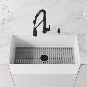 VIGO Kitchen Sink Strainer in Matte Black