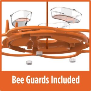 Nature's Way OFP1 All-in-One Oriole Buffet Bird Feeder, Orange