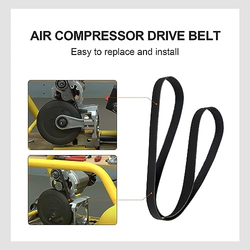 Thaekuns A12210 N011005 Air Compressor Drive Belt for Dewalt