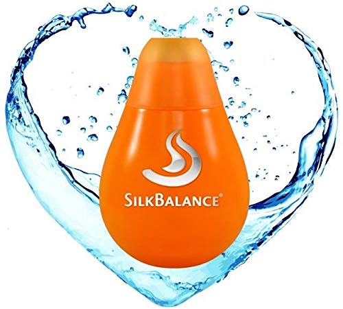 Silk Balance Hot Tub 76 oz with ScumSponge Oil-Absorbing Sponge for Spas, Natural Treatment to Keep pH and Alkalinity Balanced for Hot Tubs, Pool & Spa, SILKBALANCE Water Care Solution, 4 Month Supply