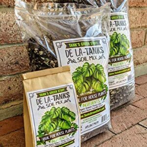 De La Tanks House Plant Mix 8 qt Bag - Premium Indoor Plant Soil Superior Indoor Potting Soil All-Purpose Potting Mix for Houseplants - Potting Soil for Indoor Plants All-Purpose Potting Mix