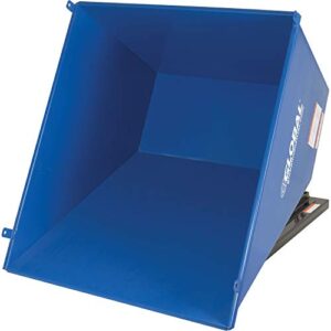 Global Industrial 1 Cu. Yd. Self-Dumping Forklift Hopper with Bump Release, 6000 Lb. Cap.