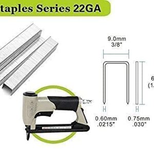 meite MT7116 with 3/8" Length 304 Stainless Steel Staples for Upholstery