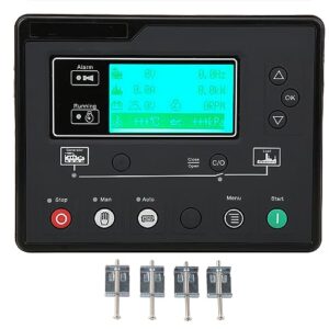 generator set controller generator control panel control module start stop automatic detection protection hqm6110u 0.5‑70v