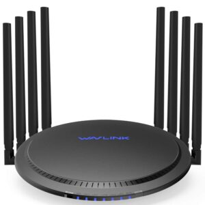 wavlink gigabit wifi router, 3000mbps wireless internet gaming router,high power gigabit wireless wi-fi router with usb 3.0 ports & parental control