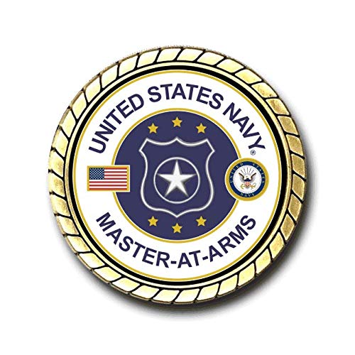 US Navy Master at Arms Challenge Coin - Officially Licensed