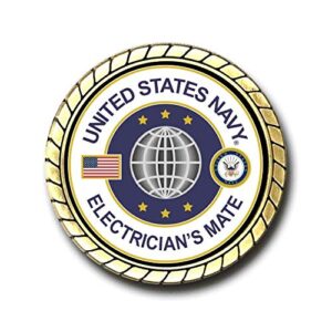 US Navy Electricians Mate Challenge Coin - Officially Licensed