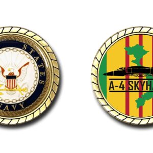 A-4 Skyhawk Vietnam US Navy Challenge Coin