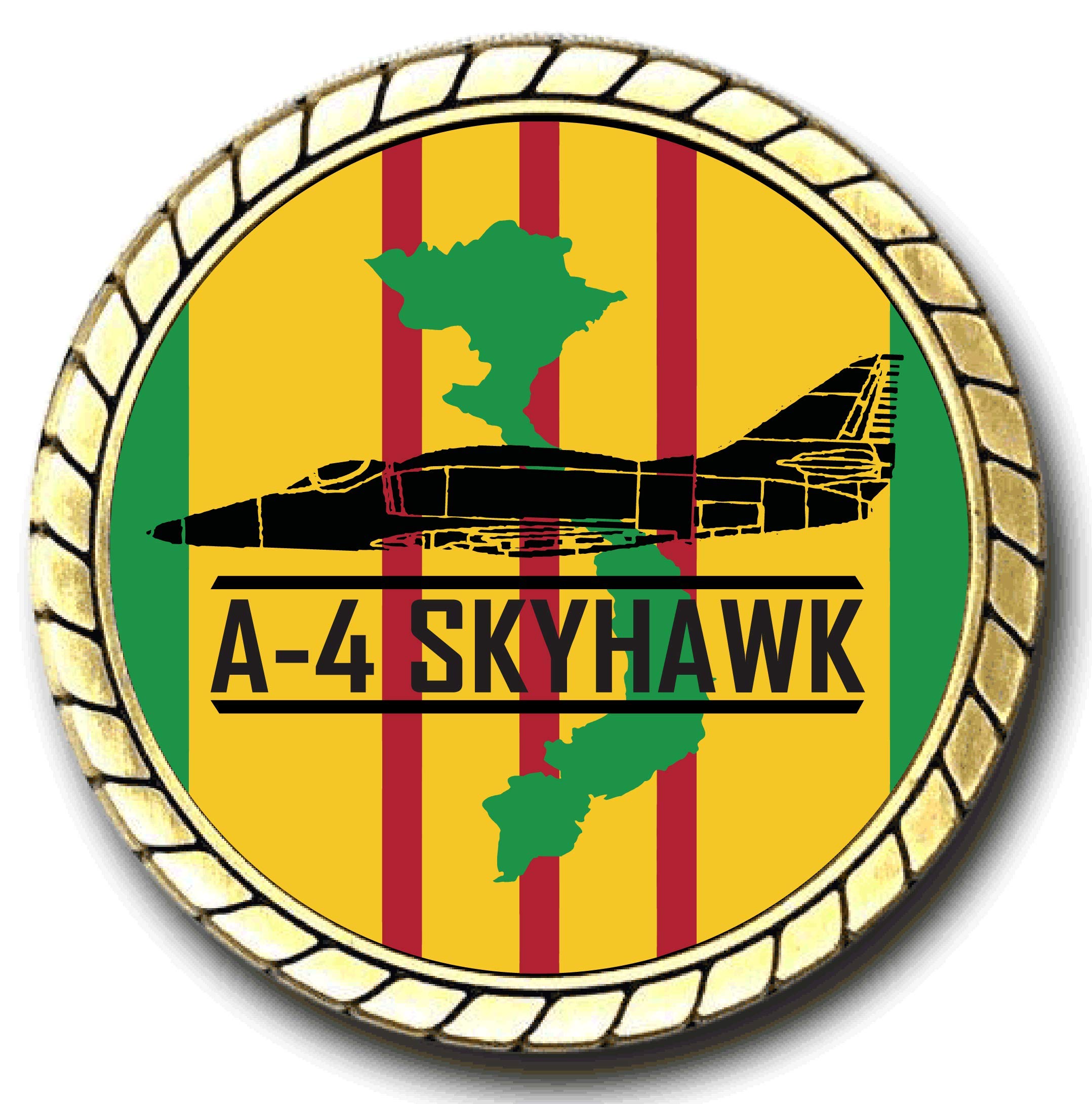 A-4 Skyhawk Vietnam US Navy Challenge Coin