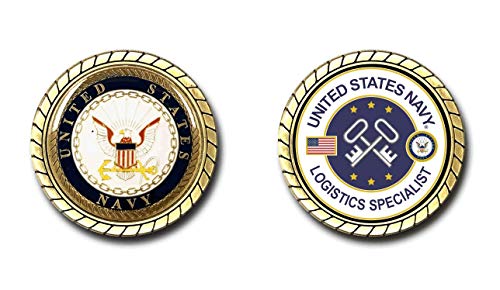 US Navy Logistics Specialist Challenge Coin - Officially Licensed
