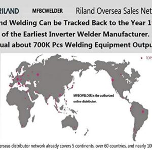 Riland ARC 160 GS Arc Welder Dual 110V/220V IGBT Inverter MMA stick welding machine Arc force. Hot start, Anti-sticking