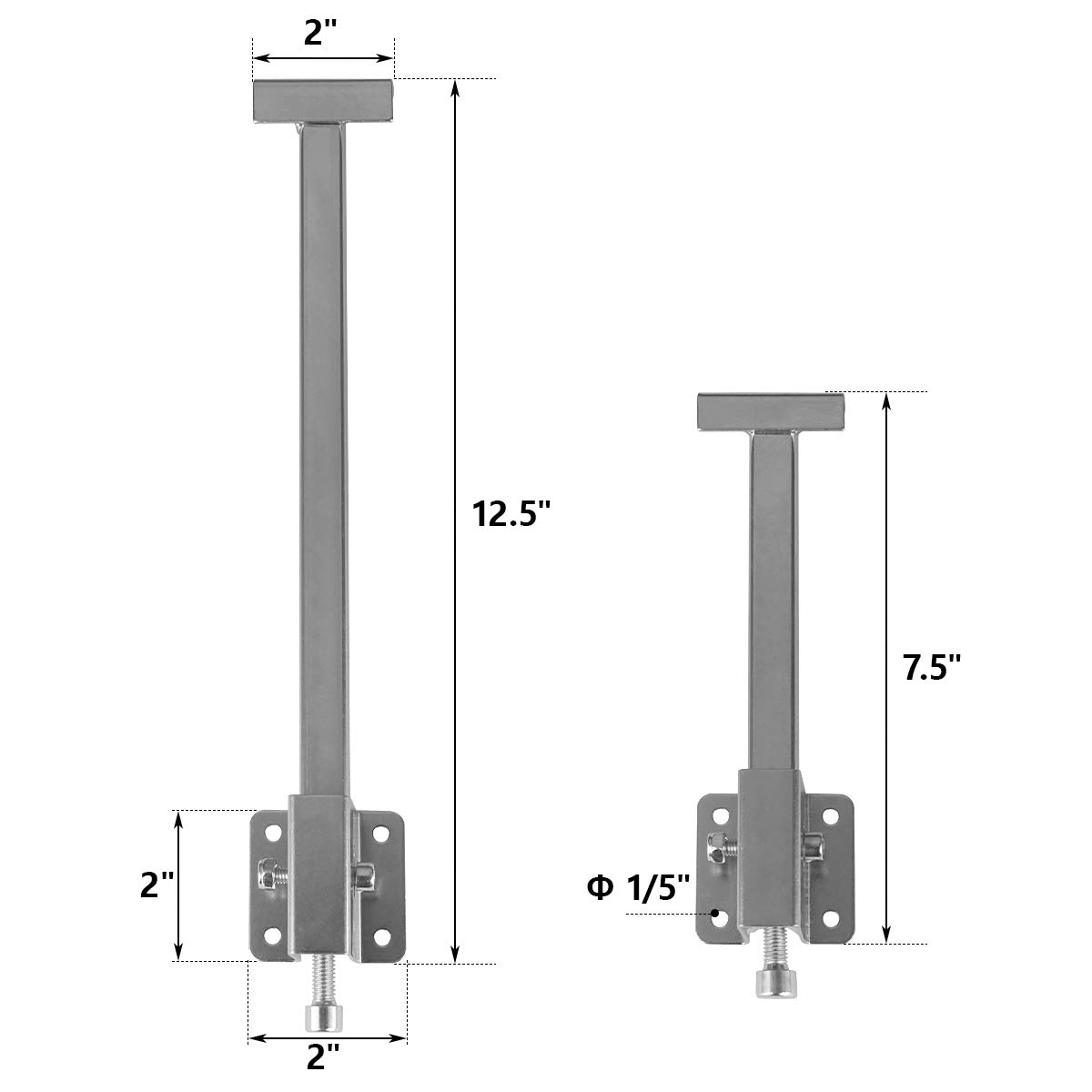 A-KARCK Sink Repair System, Sink Brackets Supports the Sink Quickly and Easily, Galvanized Surface Not Easy Rust