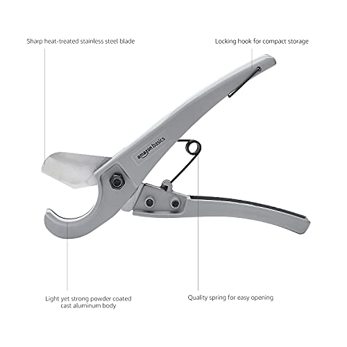 Amazon Basics PEX Pipe Cutters - 1/8-inch to 1-inch