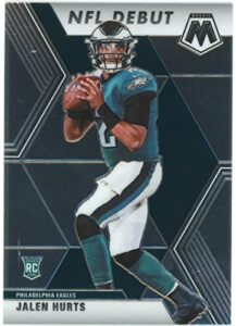 2020 panini mosaic #265 jalen hurts rc rookie philadelphia eagles nfl football trading card