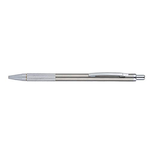 Oumefar Tungsten Steel Glass Cutter, 1 pc Scriber Metal Cutting Lettering Diamond Scribe Pen Engraver Glass Cutting Metal Scribe Tool for Ceramics (Silver)