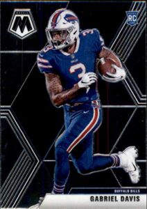 2020 panini mosaic #239 gabriel davis rc rookie buffalo bills nfl football trading card