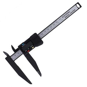 digital caliper, digital ruler electronic caliper, practical ruler farms for carpentry (150mm long jaw carbon caliper)